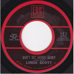 Linda Scott Don't Bet Money Honey / Starlight, Starbright USED VINYL 7INCH 45 RPM REISSUE