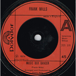 Frank Mills Music Box Dancer USED VINYL 7INCH 45 RPM SINGLE