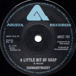 Showaddywaddy A Little Bit Of Soap USED VINYL 7INCH 45 RPM SINGLE