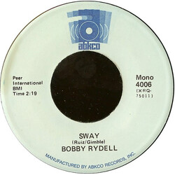 Bobby Rydell Sway / Volare USED VINYL 7INCH 45 RPM REISSUE MONO
