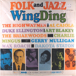 Various Folk and Jazz WingDing Vinyl LP USED