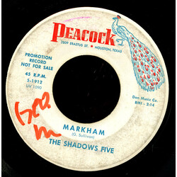 The Shadows Five Markham / Twistin' Shadows USED VINYL 7INCH 45 RPM SINGLE PROMO