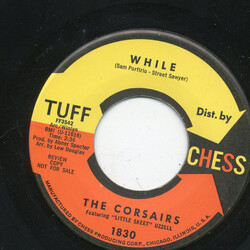 The Corsairs While / Dancing Shadows USED VINYL 7INCH 45 RPM PROMO