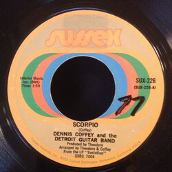 Dennis Coffey And The Detroit Guitar Band Scorpio USED VINYL 7INCH 45 RPM SINGLE REISSUE