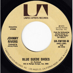 Johnny Rivers Blue Suede Shoes / Stories To A Child USED VINYL 7INCH 45 RPM SINGLE STYRENE