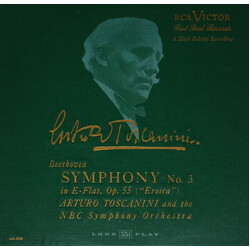 Ludwig van Beethoven / Arturo Toscanini / NBC Symphony Orchestra Symphony No. 3 In E-Flat, Op. 55 ("Eroica") Vinyl LP USED