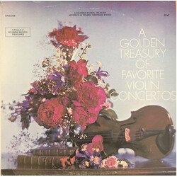 The London Philharmonic Orchestra / Sir Adrian Boult / Hyman Bress / Maureen Smith (2) A Golden Treasury of Favorite Violin Concertos Vinyl LP USED