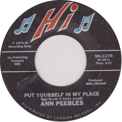 Ann Peebles Put Yourself In My Place USED VINYL 7INCH 45 RPM SINGLE STYRENE