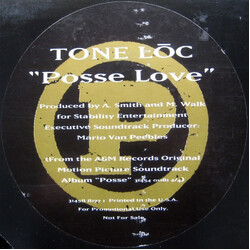 Tone Loc Posse Love USED VINYL 12INCH PROMO