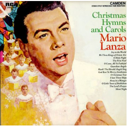 Mario Lanza Christmas Hymns And Carols Vinyl LP USED