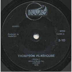 ReEntry Thompson Flashqube USED VINYL 7INCH 45 RPM