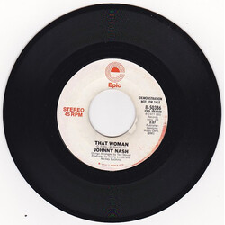 Johnny Nash That Woman USED VINYL 7INCH 45 RPM PROMO