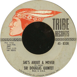 Sir Douglas Quintet She's About A Mover / We'll Take Our Last Walk Tonight USED VINYL 7INCH 45 RPM SINGLE STYRENE
