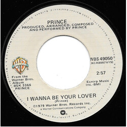 Prince I Wanna Be Your Lover USED VINYL 7INCH SINGLE 45 RPM