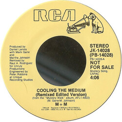 M + M Cooling The Medium USED VINYL 7INCH 45 RPM PROMO
