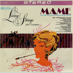 Living Strings Plus Trumpet Mame And Other Songs From Broadway And Motion Pictures Vinyl LP USED