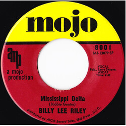 Billy Lee Riley Mississippi Delta USED VINYL 7INCH 45 RPM