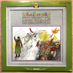 Pyotr Ilyich Tchaikovsky / Nikita Magaloff / London Symphony Orchestra / Sir Colin Davis Piano Concerto No. 2 (In G Major, Op. 44) Vinyl LP USED