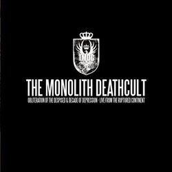 The Monolith Deathcult Obliteration Of The Despised & Decade Of Depression - Live From The Ruptured Continent USED VINYL 12INCH MINI-ALBUM COMPILATION