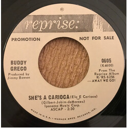 Buddy Greco She's A Carioca (Ela E Carioca) Vinyl 7" USED