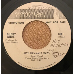 Buddy Knox Sixteen Feet Of Patio / Love Has Many Ways Vinyl 7" USED
