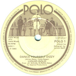 Liquid Gold Dance Yourself Dizzy USED VINYL 7INCH 45 RPM SINGLE