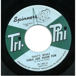 Spinners Thats What Girls Are Made For USED VINYL 7INCH 45 RPM