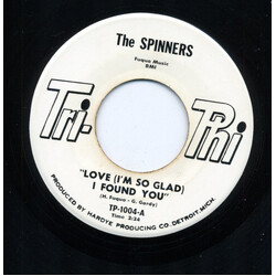 Spinners Love (I'm So Glad) I Found You USED VINYL 7INCH 45 RPM