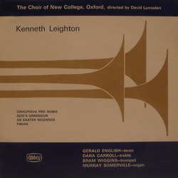 Kenneth Leighton / The New College Oxford Choir / David Lumsden The Music Of Kenneth Leighton Vinyl LP USED