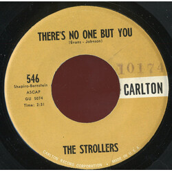 The Strollers (8) There's No One But You / Come On Over USED VINYL 7INCH 45 RPM SINGLE