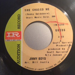 Jimmy Boyd She Chased Me USED VINYL 7INCH 45 RPM SINGLE PROMO