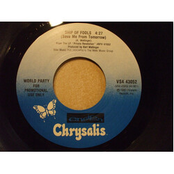 World Party Ship Of Fools USED VINYL 7INCH 45 RPM SINGLE PROMO