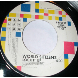 World Sitizenz Lock It Up USED VINYL 7INCH 45 RPM PROMO