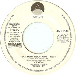 Xavion Eat Your Heart Out USED VINYL 7INCH 45 RPM PROMO