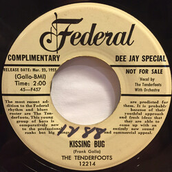 The Tenderfoots Kissing Bug / Watussi Wussi Wo USED VINYL 7INCH 45 RPM PROMO