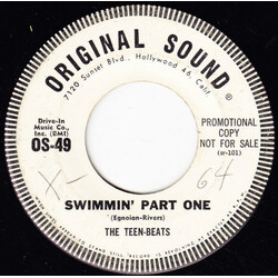 The Teen Beats Swimmin' Part One / Swimmin' Part Two USED VINYL 7INCH 45 RPM PROMO