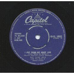 Nat King Cole I Just Found Out About Love / My Dream Sonata USED VINYL 7INCH 45 RPM SINGLE