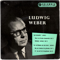 Ludwig Weber / Wiener Philharmoniker / Felix Prohaska / Otto Ackermann Weber "Der Freischütz" / Mozart "Die Entführung Aus Dem Serail" USED VINYL 7INC