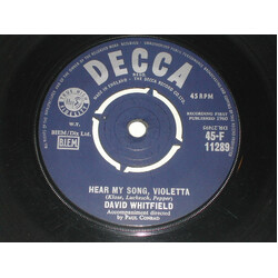 David Whitfield I Believe USED VINYL 7INCH 45 RPM