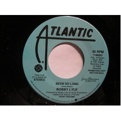 Bobby Lyle Been So Long Vinyl 7" USED