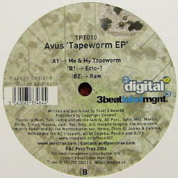 Avus Tapeworm EP Vinyl 12" USED