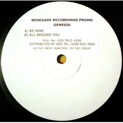 Genesis (3) Be Mine / All Around You USED VINYL 12INCH WHITE LABEL PROMO
