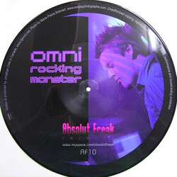 Omni (9) Rocking Monster USED VINYL 12INCH PICTURE DISC SINGLE SIDED LIMITED EDITION 45 RPM