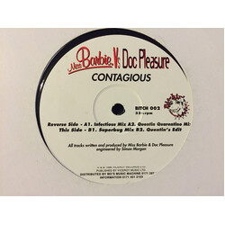 Miss Barbie / Doc Pleasure Contagious Vinyl 12" USED