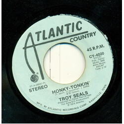 Troy Seals Honky Tonkin' USED VINYL 7INCH 45 RPM PROMO STEREO MONO