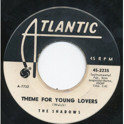 The Shadows Theme For Young Lovers USED VINYL 7INCH 45 RPM SINGLE PROMO