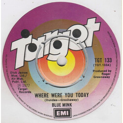 Blue Mink Where Were You Today USED VINYL 7INCH 45 RPM SINGLE