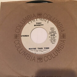 Tony Bennett Maybe This Time USED VINYL 7INCH 45 RPM SINGLE PROMO