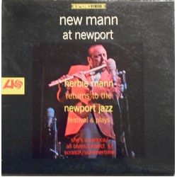 Herbie Mann New Mann At Newport Vinyl LP USED