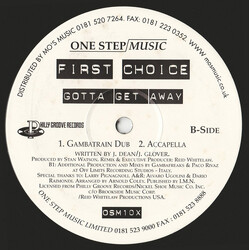 First Choice Gotta Get Away USED VINYL 12INCH
